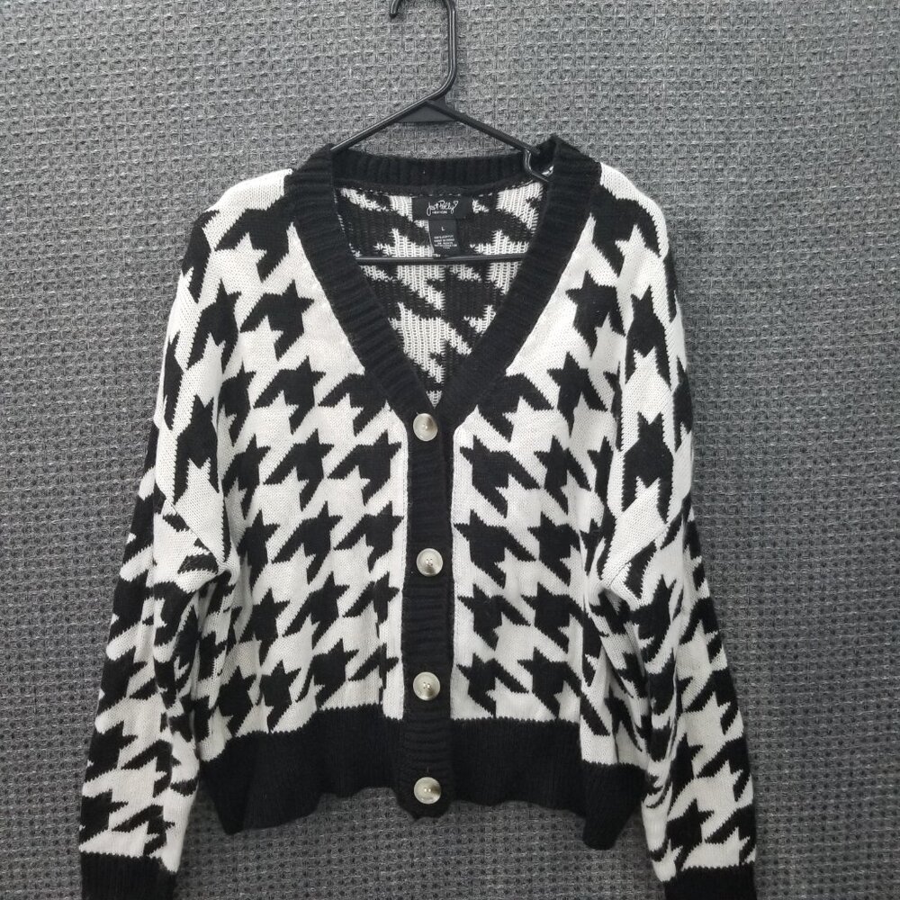 Just Polly New York Oversize Cardigan Sweater Women's Large